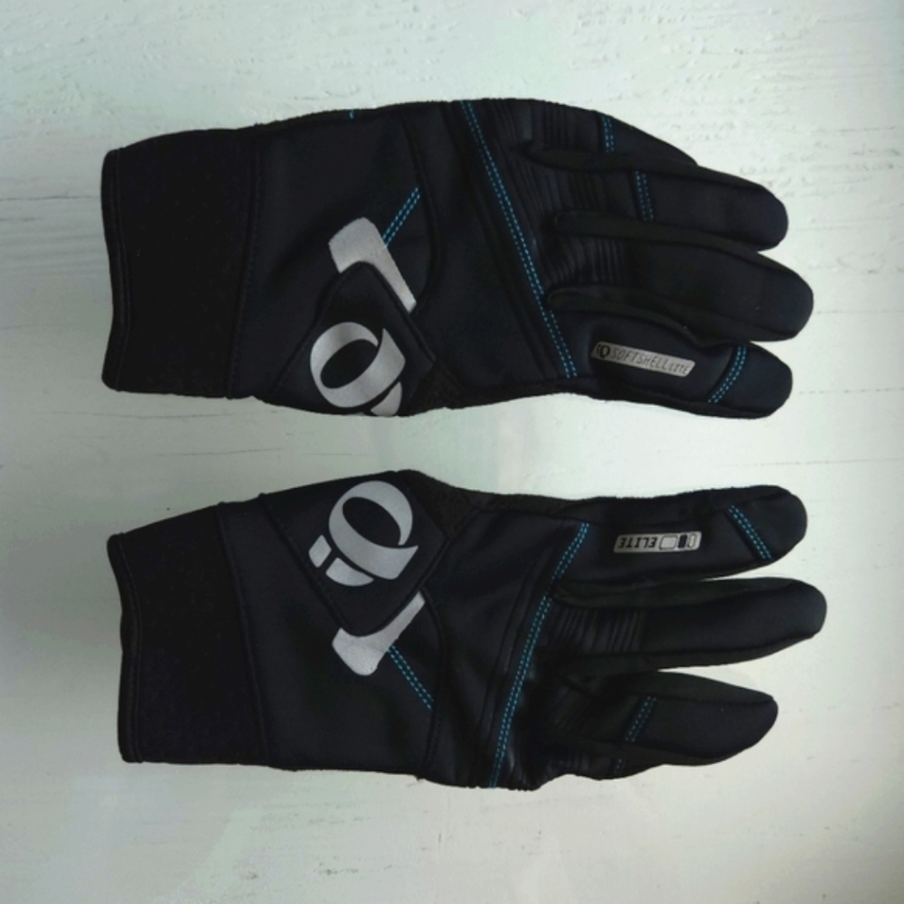 Pearl Izumi Softshell Lite Elite Cycling Gloves, Black, Size Small